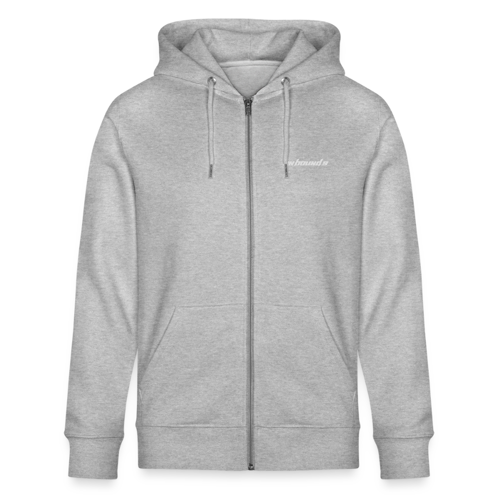 BEYOND LIMITS - Zipped Hoodie - heather grey