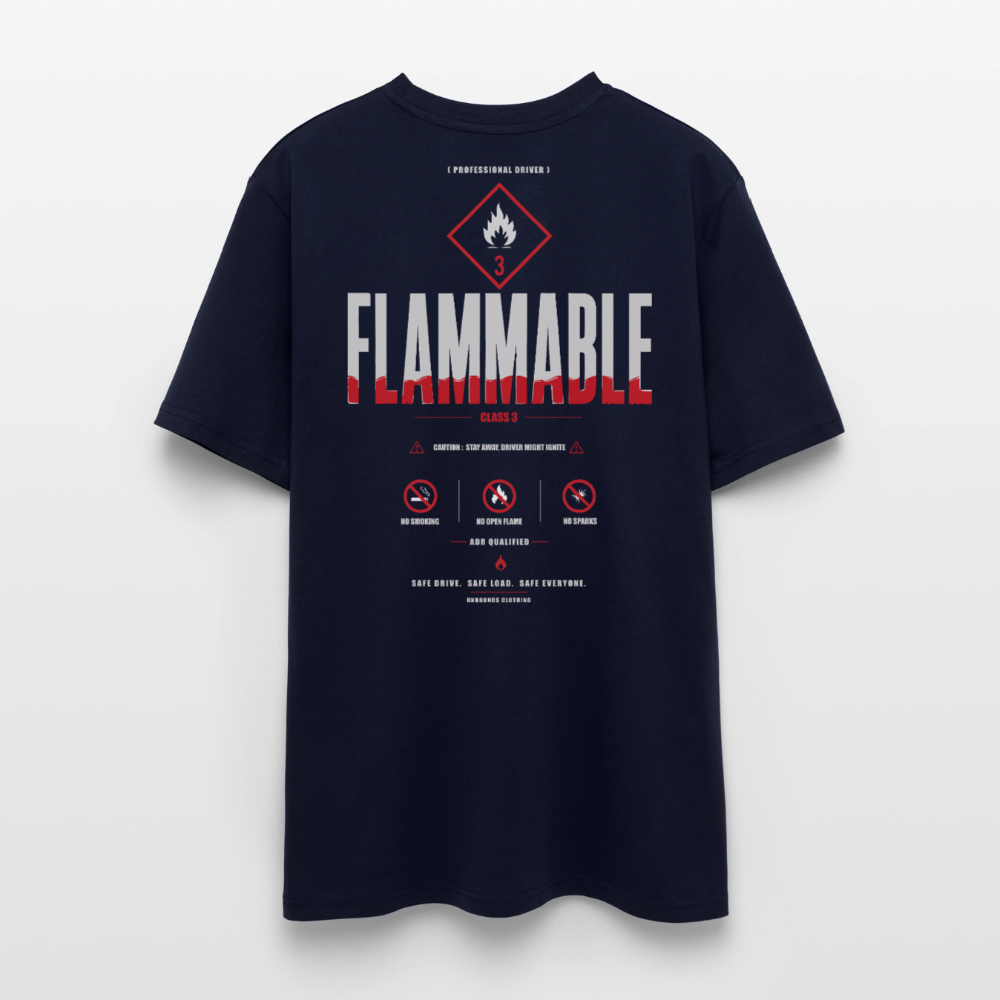 FLAMMABLE ADR - T-shirt V1 - navy