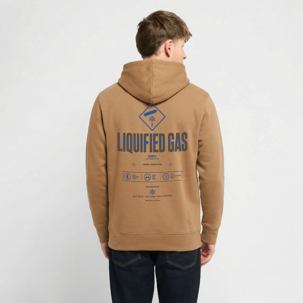 LIQUIFIED GAS ADR V2 - Hoodie - latte