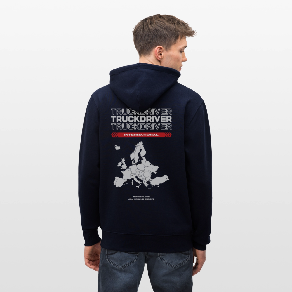 INTERNATIONAL Liner - Zipped Hoodie - navy