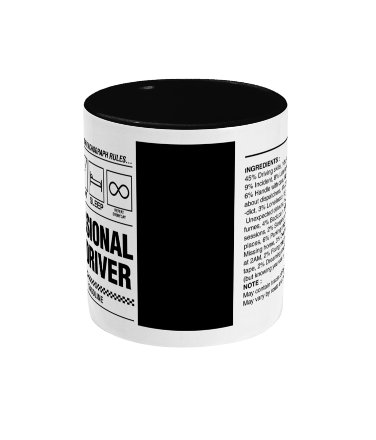 TRUCKER LABEL - Coffee Mug