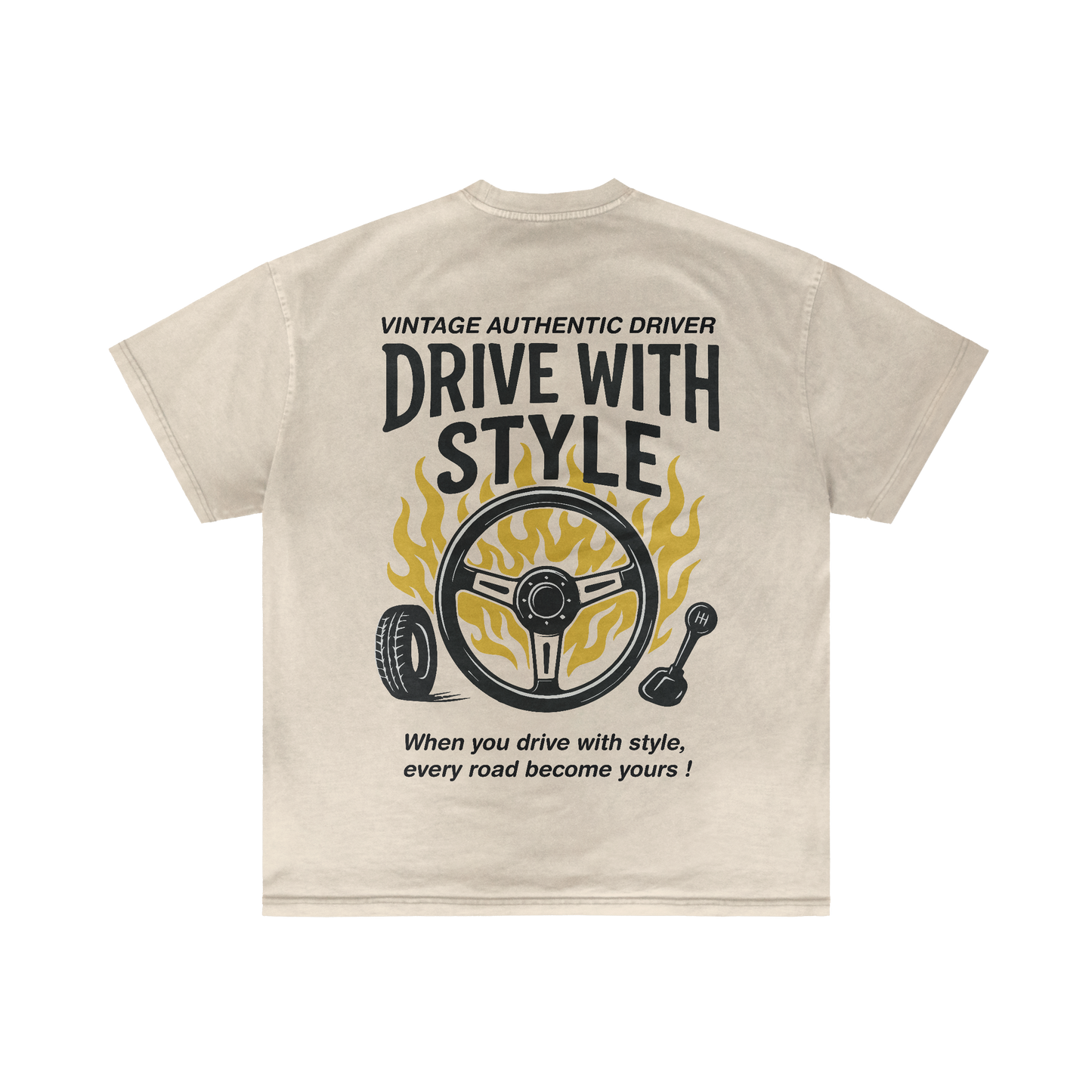 AUTHENTIC DRIVER - Summer T-shirt