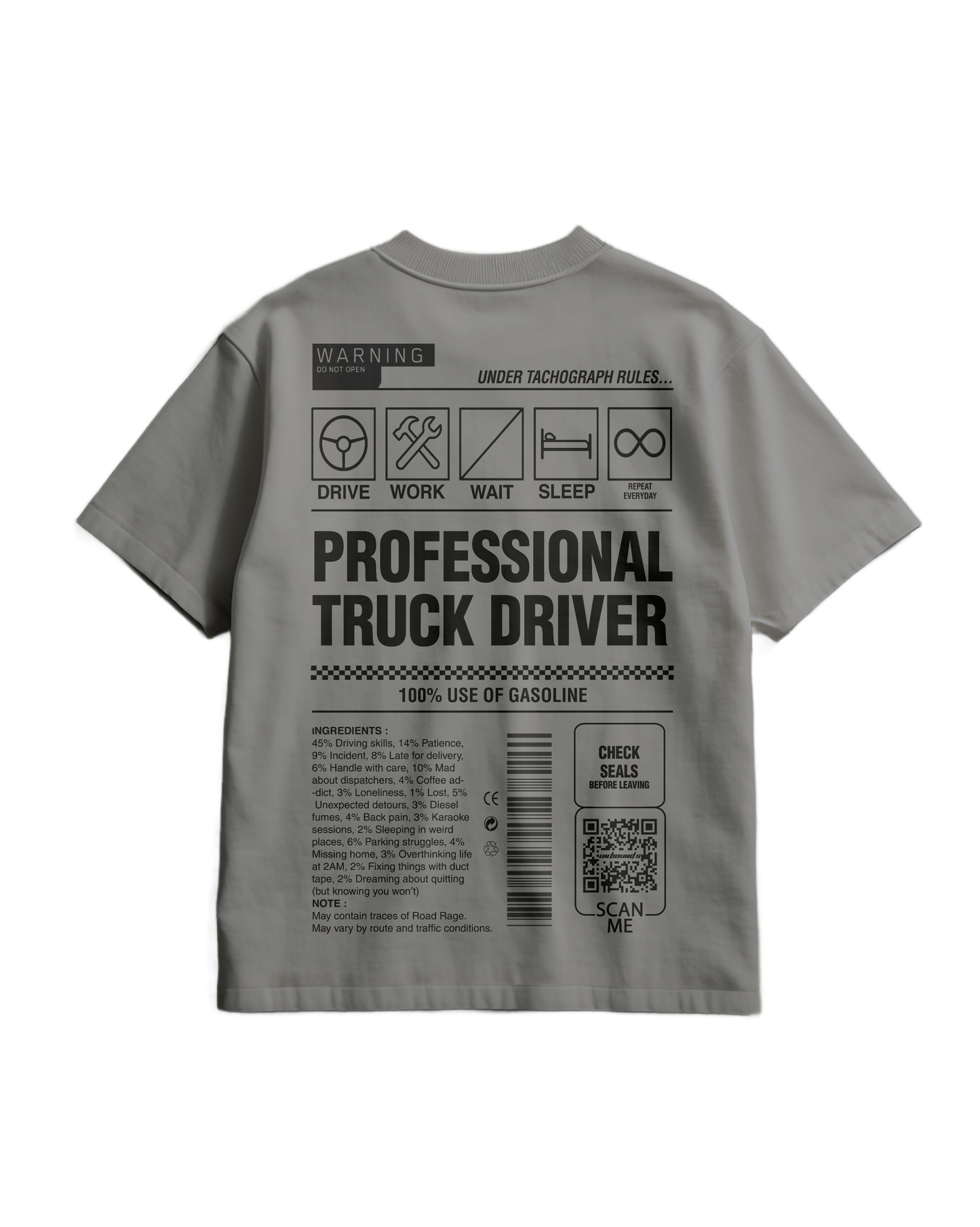 TRUCKER Label - Heavy T-shirt