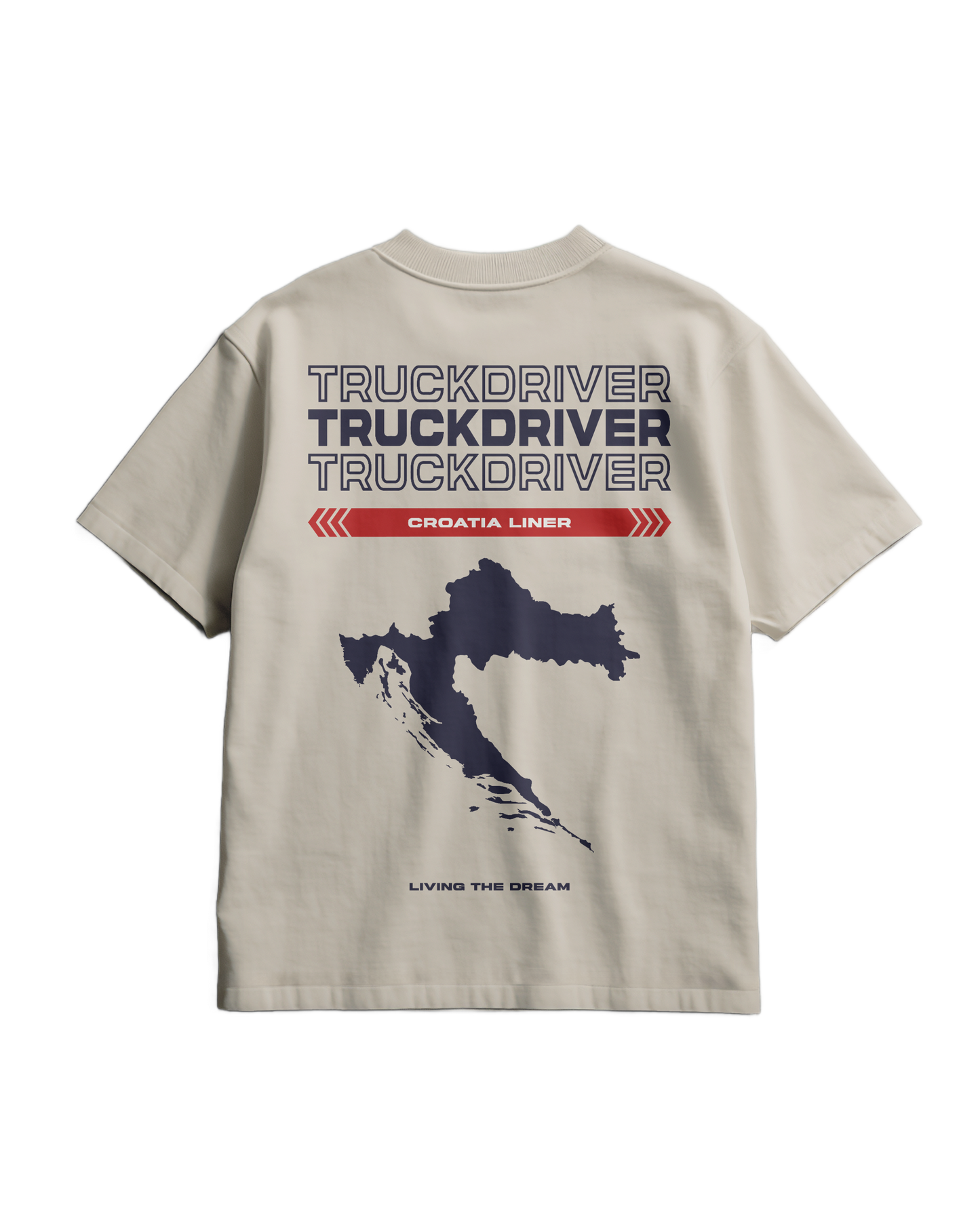 CROATIA Liner - Heavy T-shirt - V1