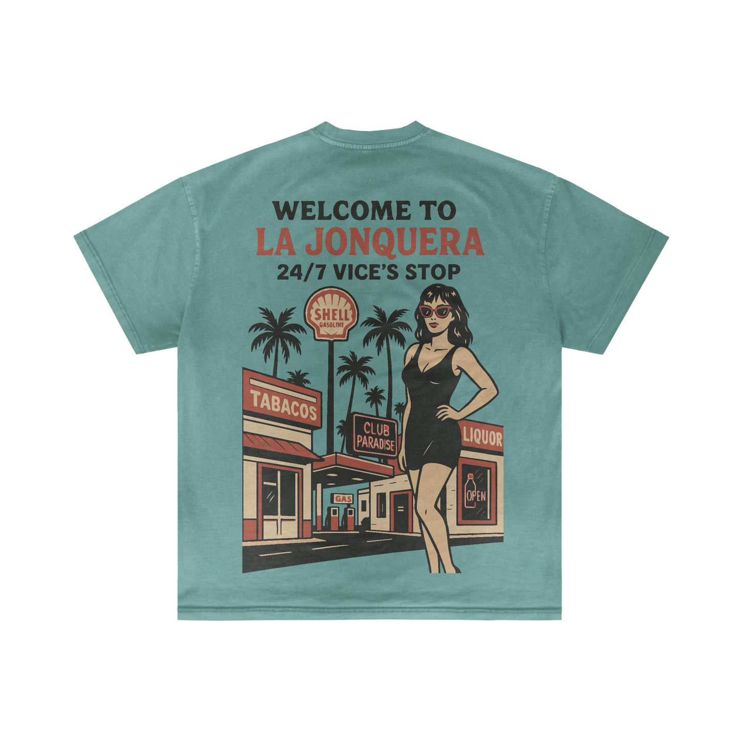LA JONQUERA - Summer T-shirt - V1