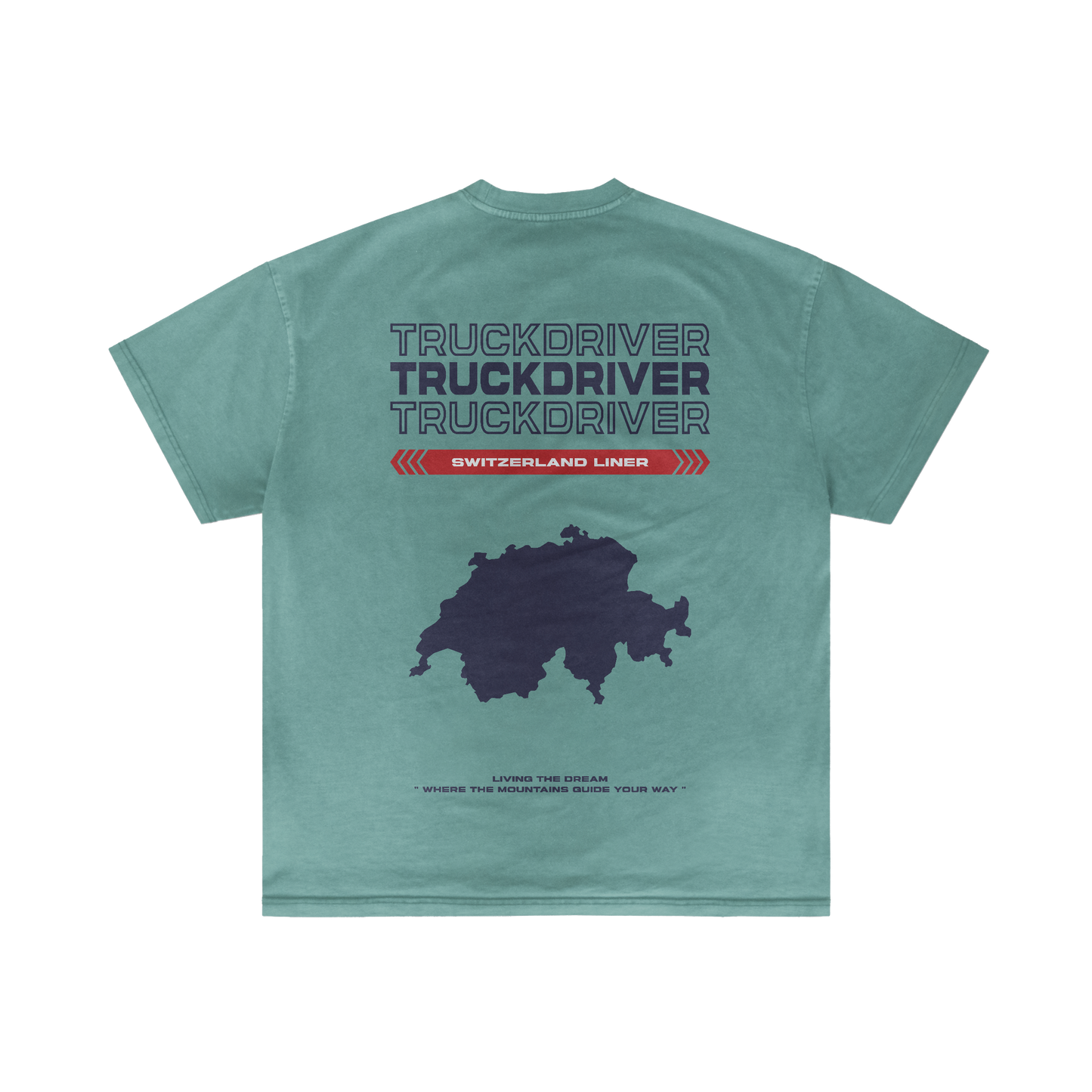 SWITZERLAND Liner - Summer t-shirt - V1