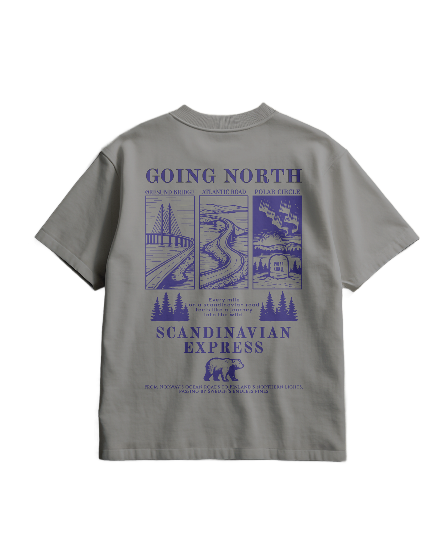 GOING NORTH - Heavy T-shirt
