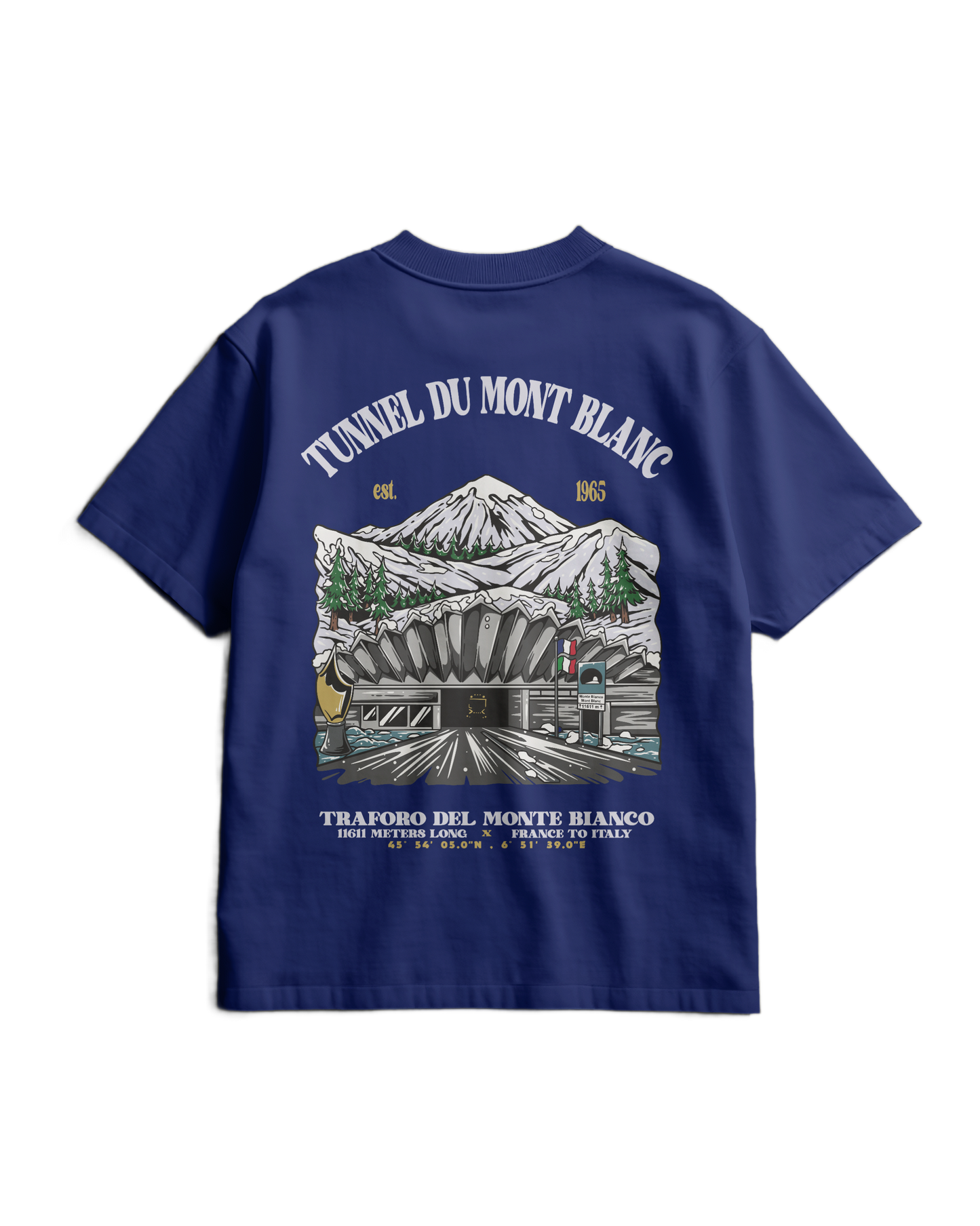 BEYOND MONT-BLANC - Heavy T-shirt