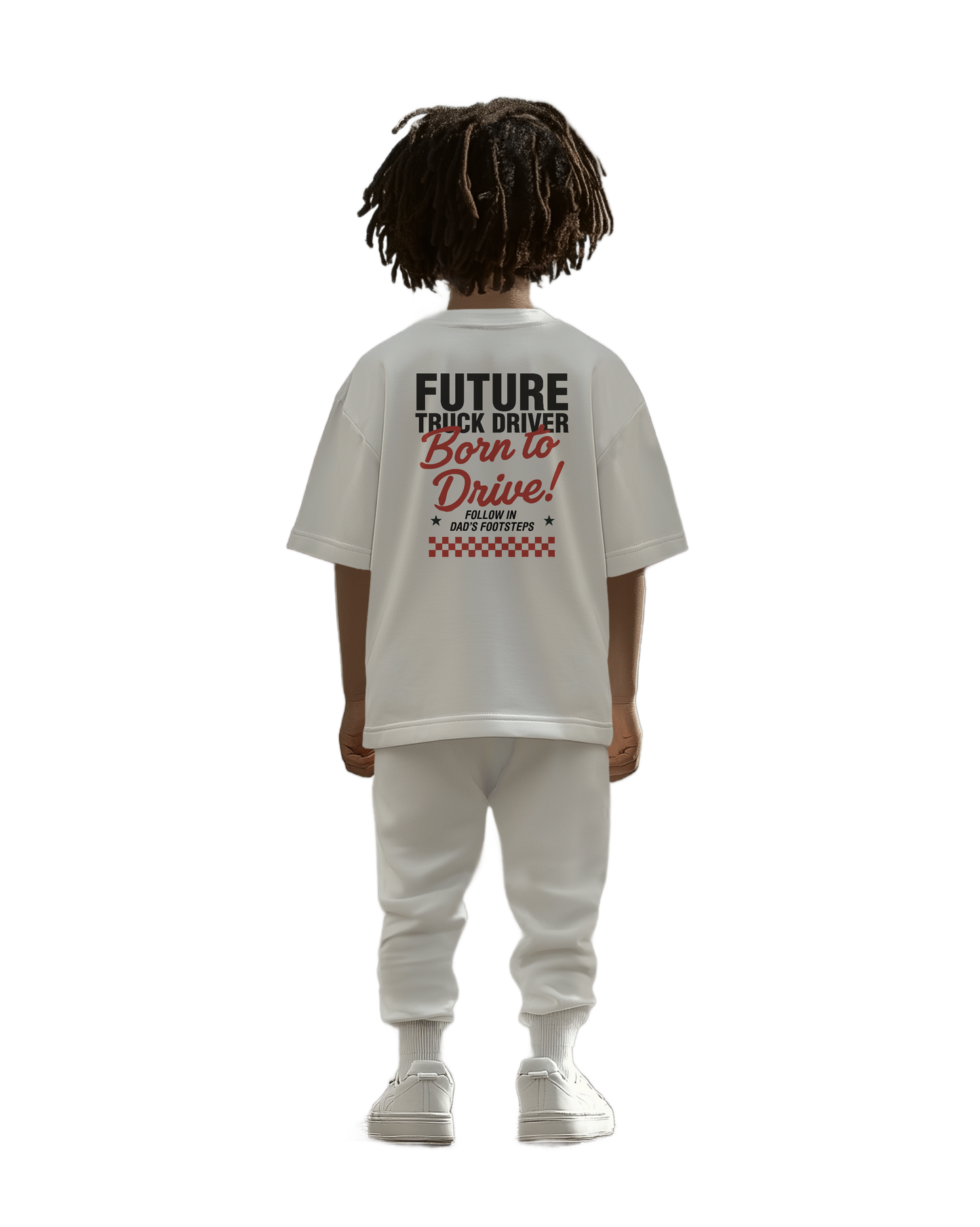 BORN TO DRIVE - T-shirt - DAD VERSION (for kids)