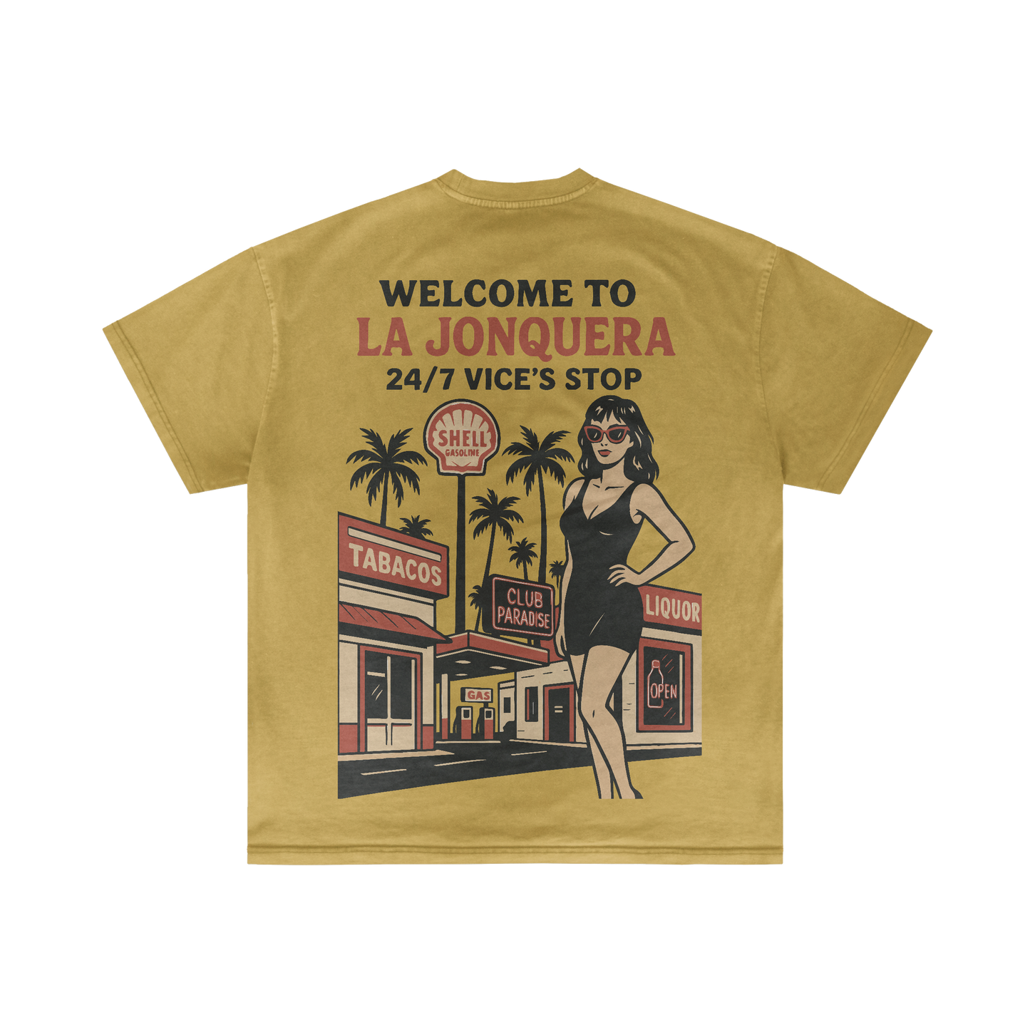 LA JONQUERA - Summer T-shirt - V1
