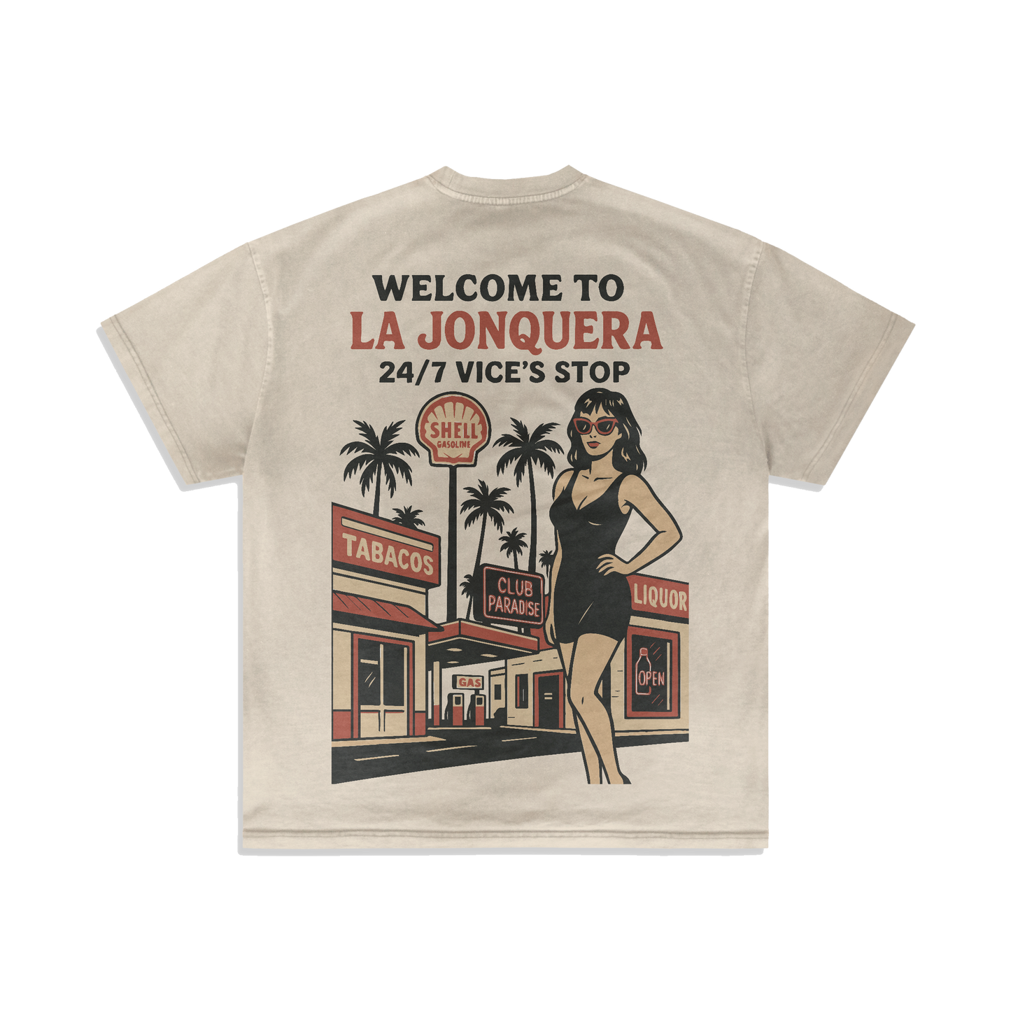 LA JONQUERA - Summer T-shirt - V1