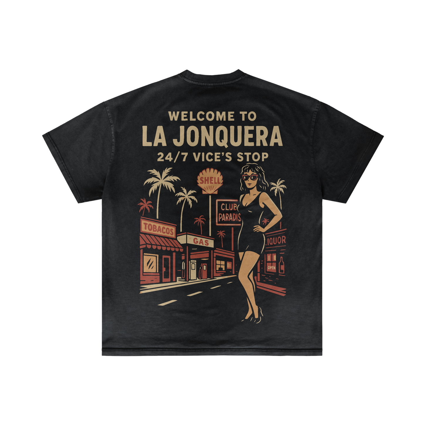 LA JONQUERA - Summer T-shirt - V2