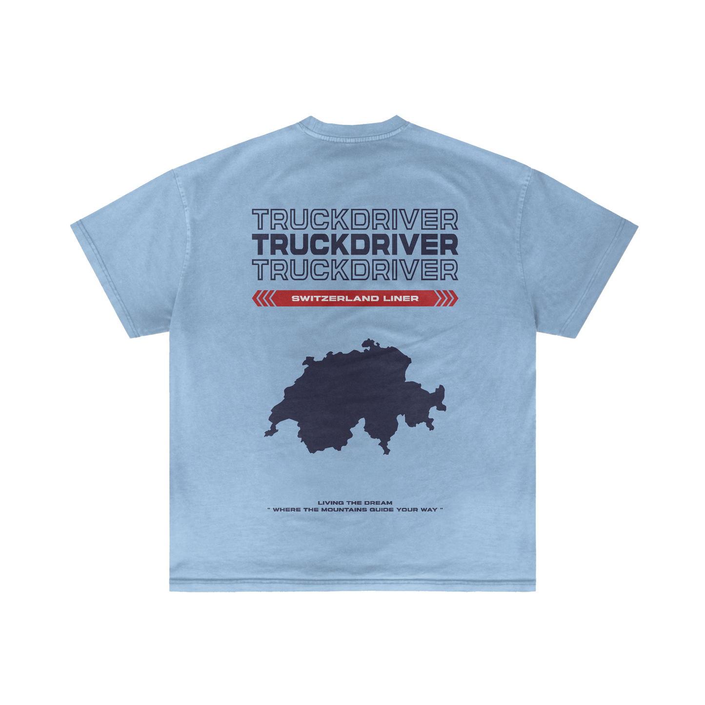 SWITZERLAND Liner - Summer t-shirt - V1