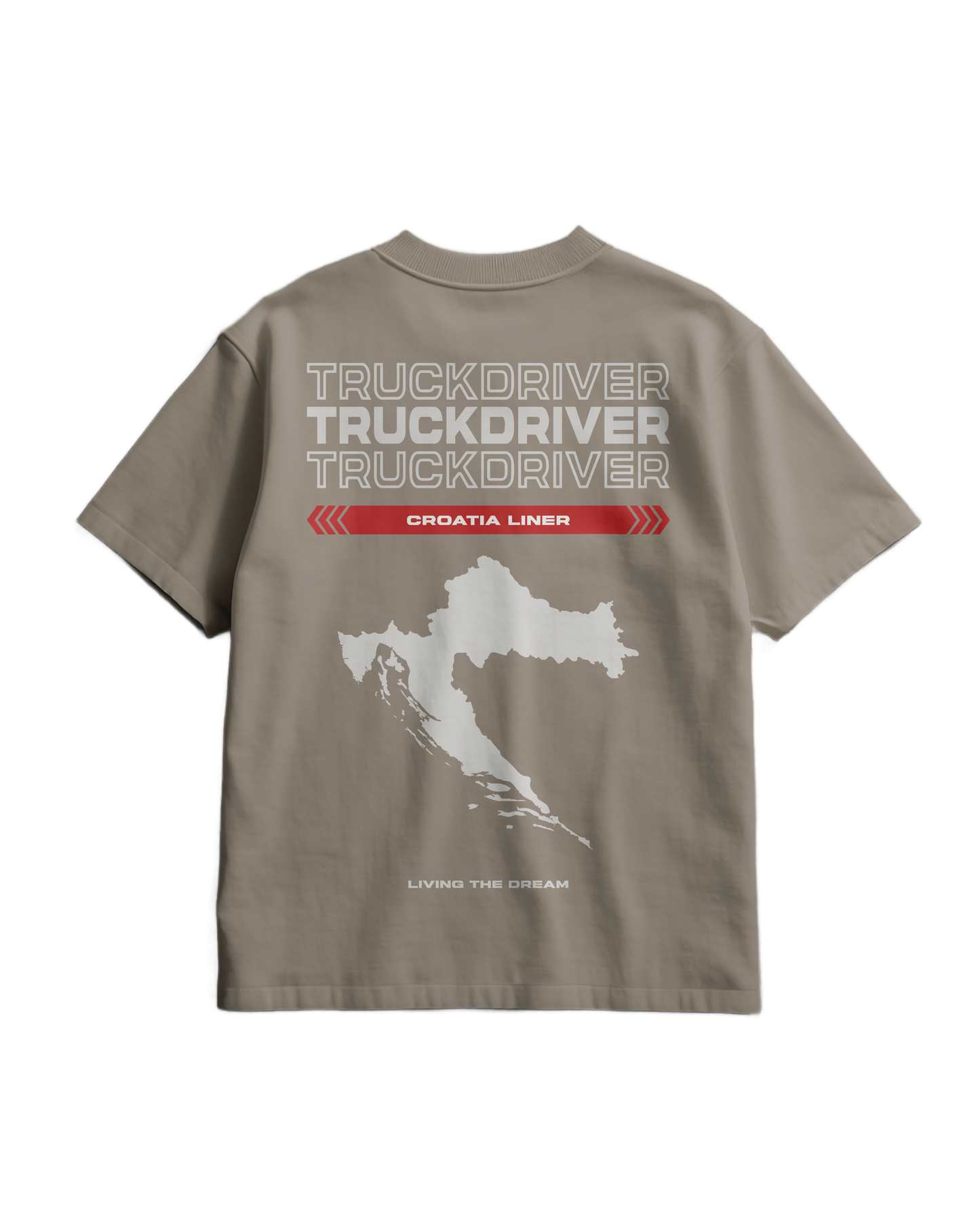 CROATIA Liner - Heavy T-shirt - V2