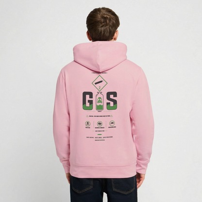 GAS ADR V2 - Hoodie - cotton pink