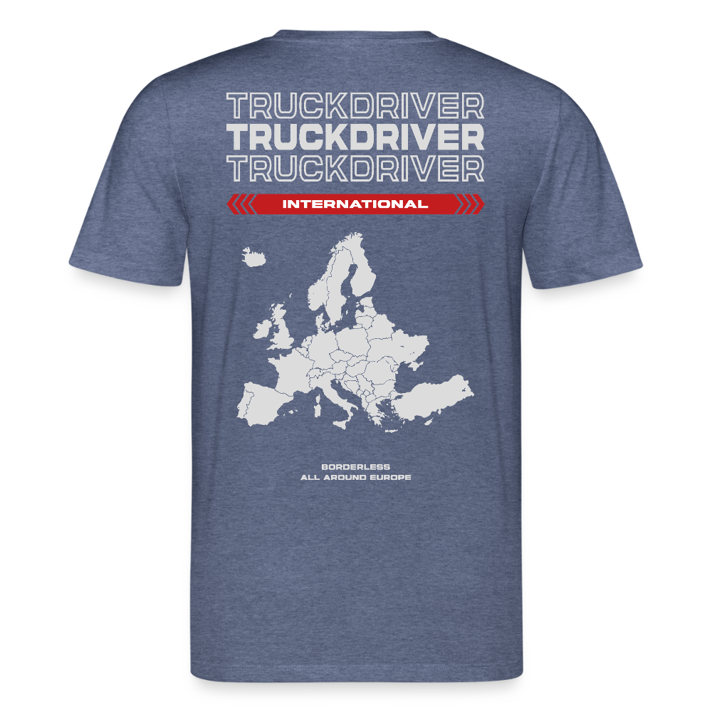 INTERNATIONAL Liner - T-shirt - dark heather blue