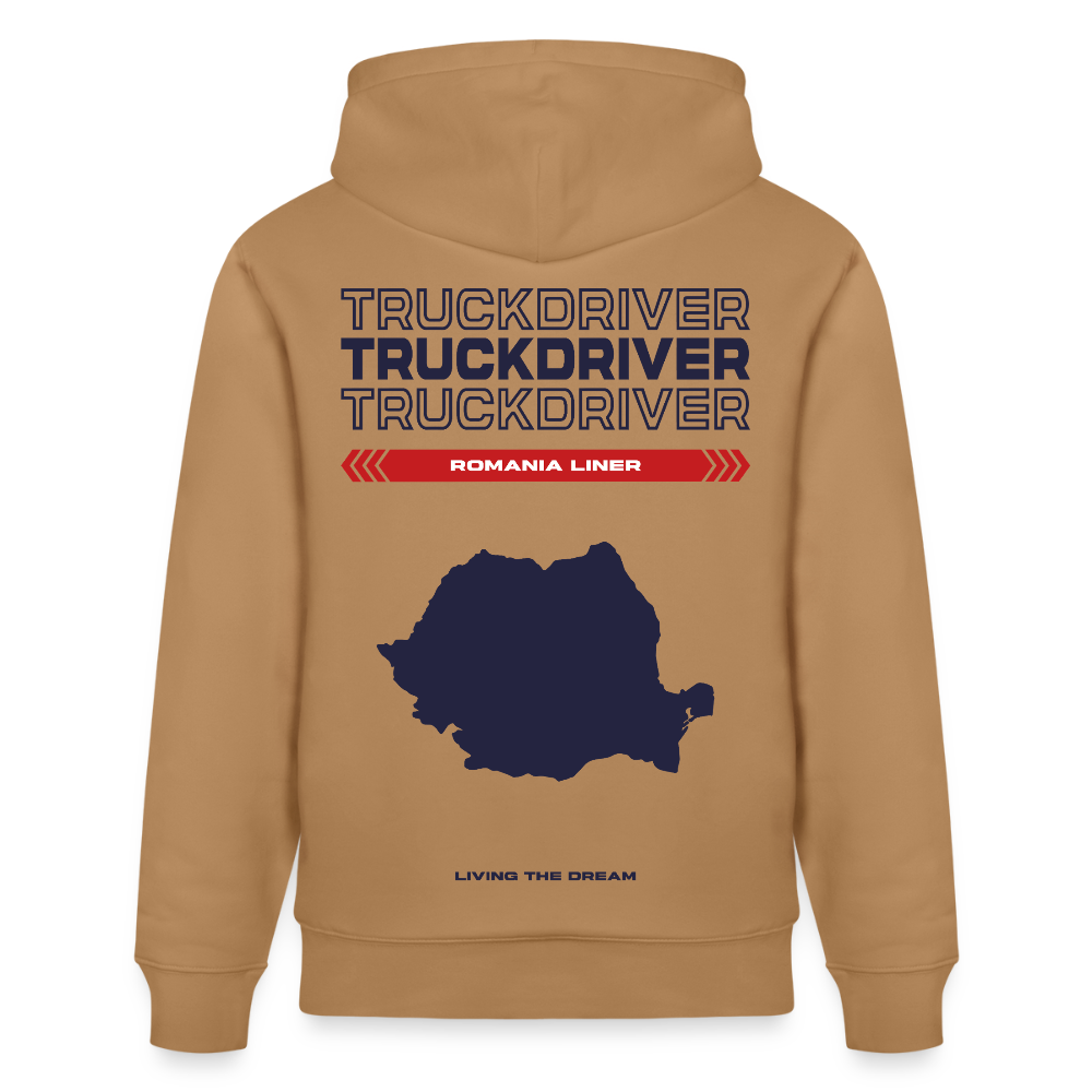 ROMANIA Liner - Hoodie (more colors) - latte