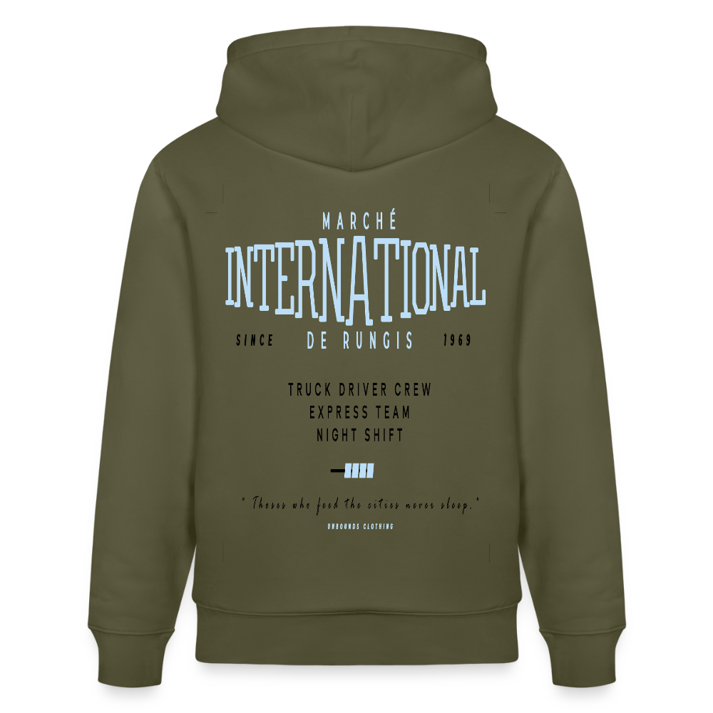 DUTY FREE - Hoodie - khaki green