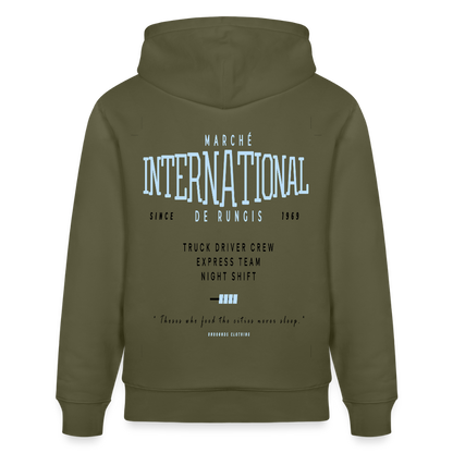 DUTY FREE - Hoodie - khaki green