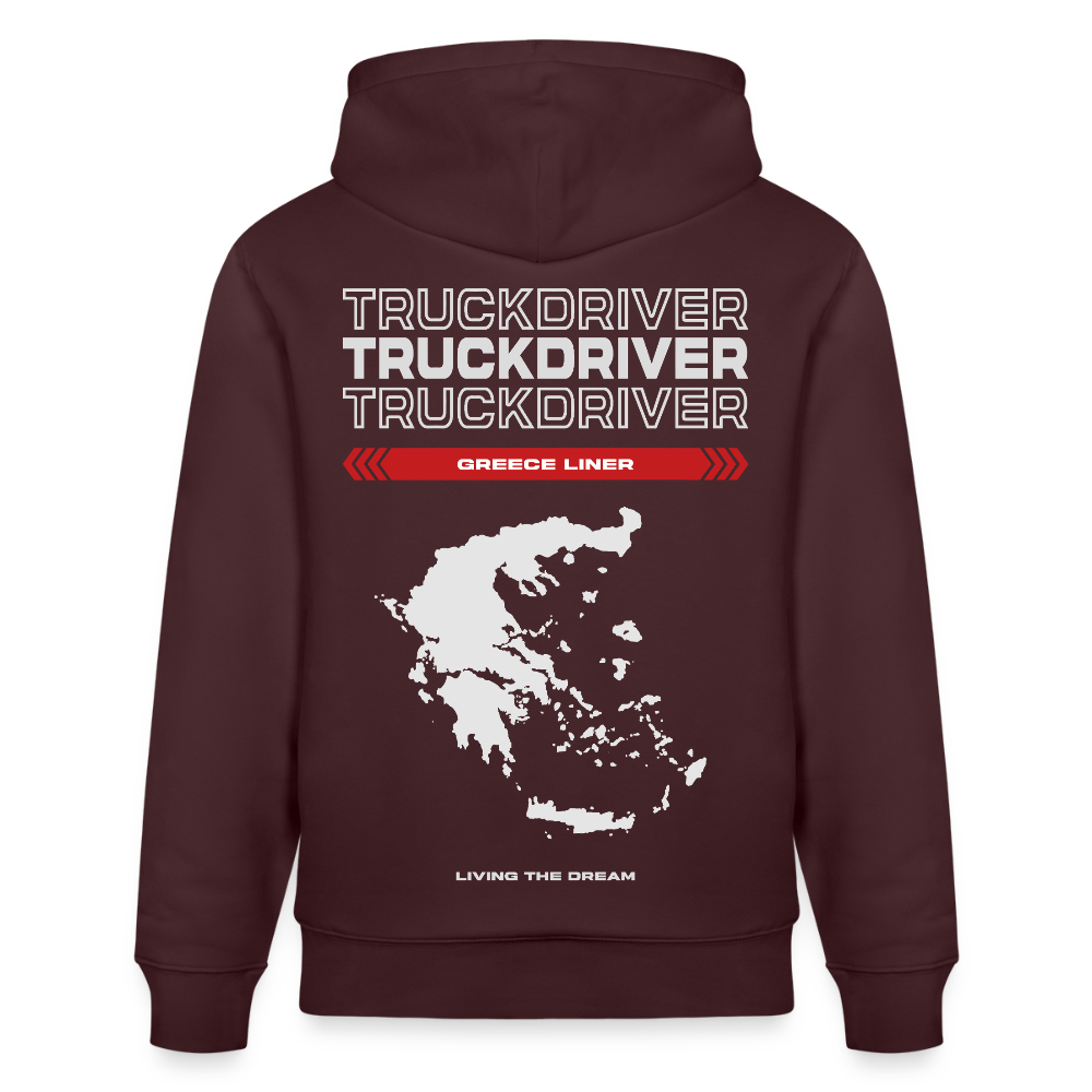 GREECE Liner - Hoodie - maroon