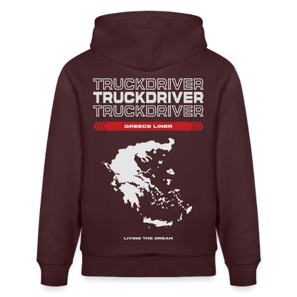 GREECE Liner - Hoodie - maroon