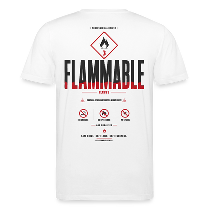 ADR FLAMMABLE V2 - T-Shirt - white