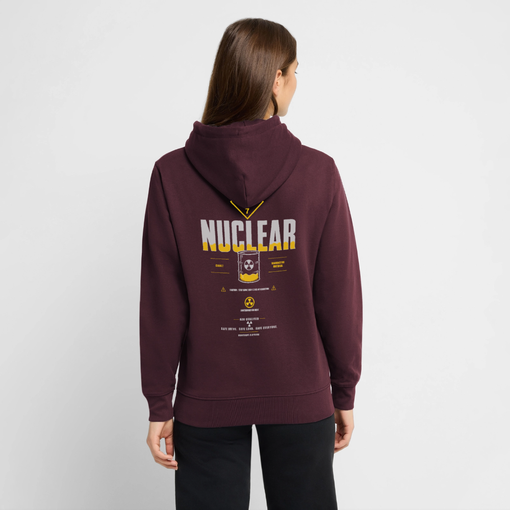NUCLEAR ADR V1 - Hoodie - maroon