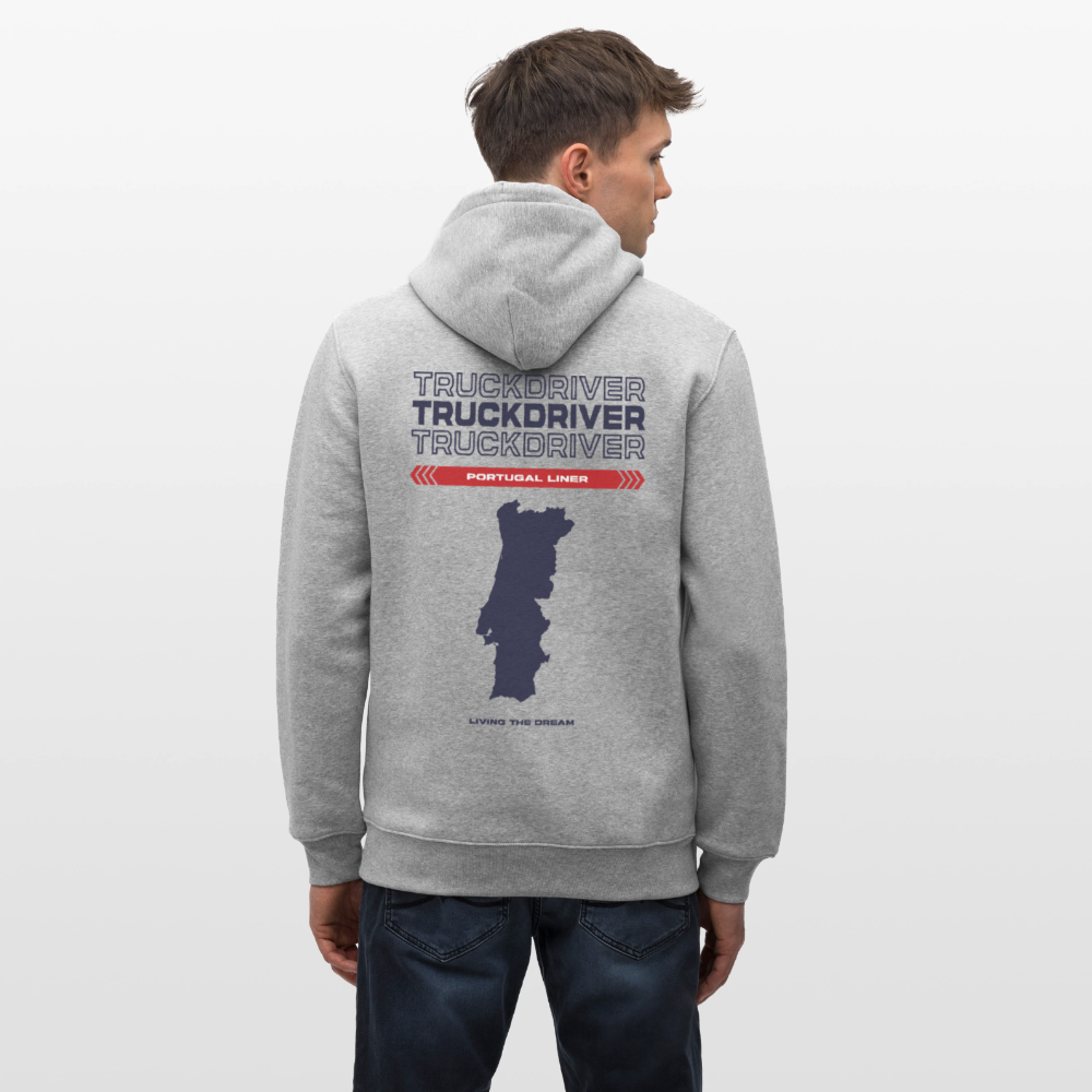 PORTUGAL Liner - Hoodie (more colors) - heather grey