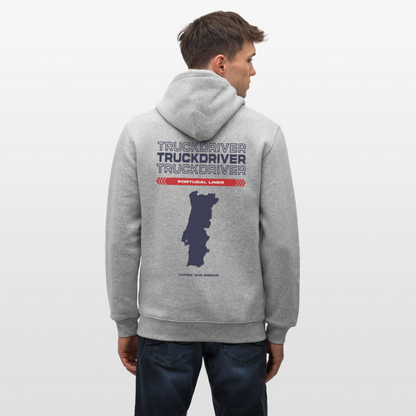 PORTUGAL Liner - Hoodie (more colors) - heather grey