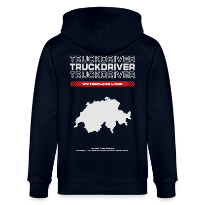 SWITZERLAND Liner - Zipped Hoodie - navy