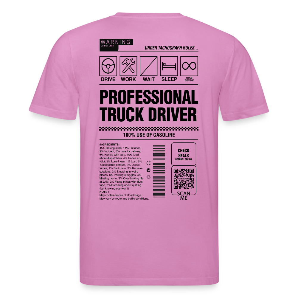 TRUCKER LABEL - T-shirt - pink