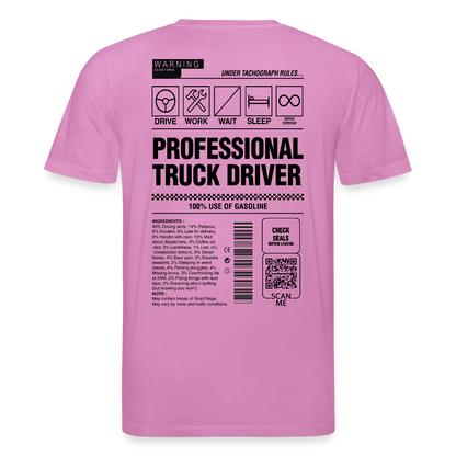 TRUCKER LABEL - T-shirt - pink