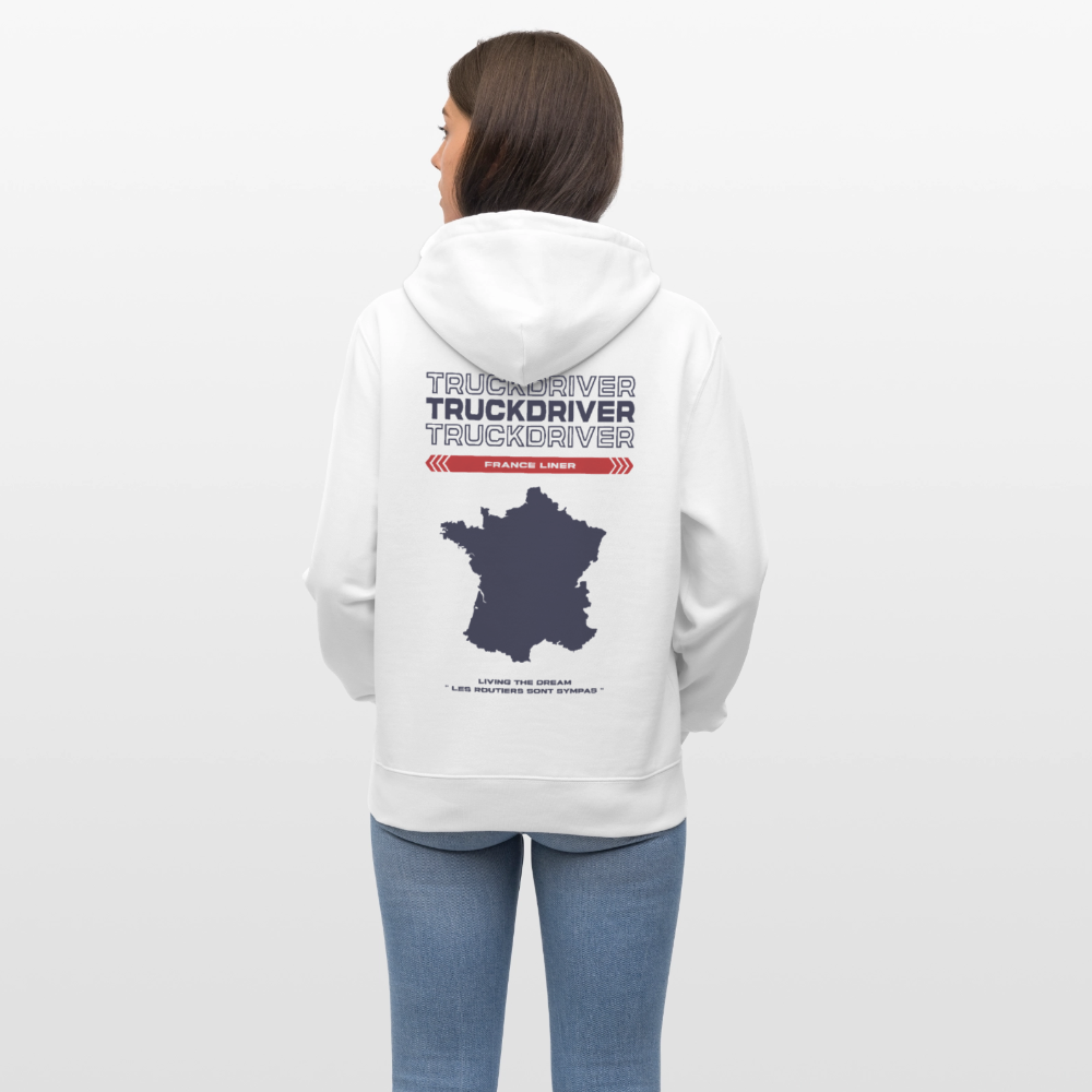 FRANCE Liner - Hoodie (more colors) - white