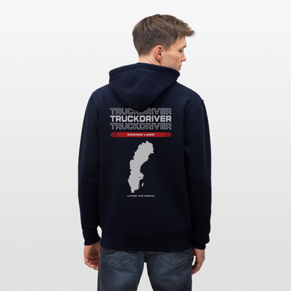 SWEDEN Liner - Zipped Hoodie - navy