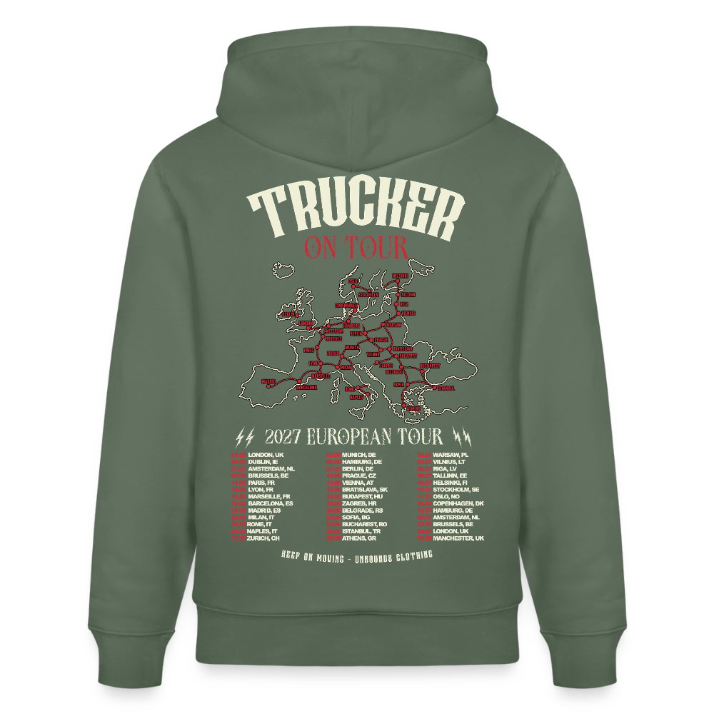2027 - TRUCKER ON TOUR - Hoodie (LIMITED EDITION) - cypress green