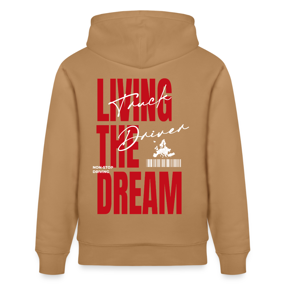 LIVING THE DREAM - Hoodie - latte