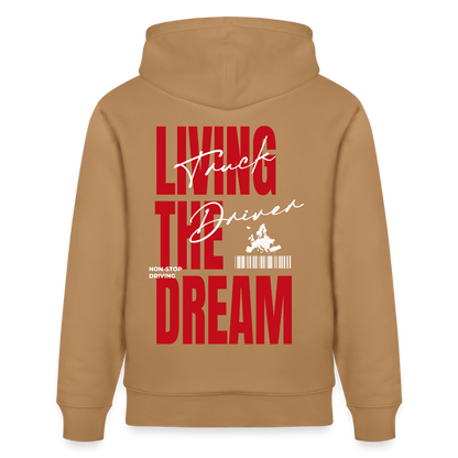 LIVING THE DREAM - Hoodie - latte