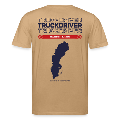 SWEDEN Liner - T-shirt (more colors) - caramel 