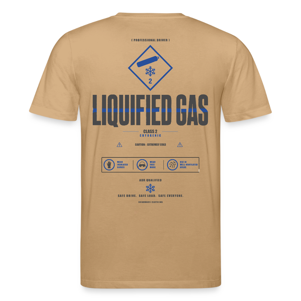 LIQUIFIED GAS ADR V2 - T-shirt - caramel 