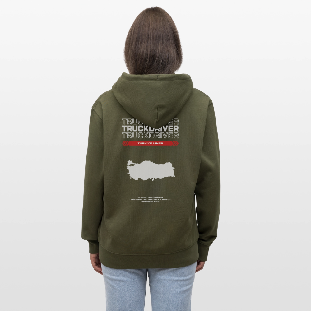 TURKIYE Liner - Zipped Hoodie - khaki