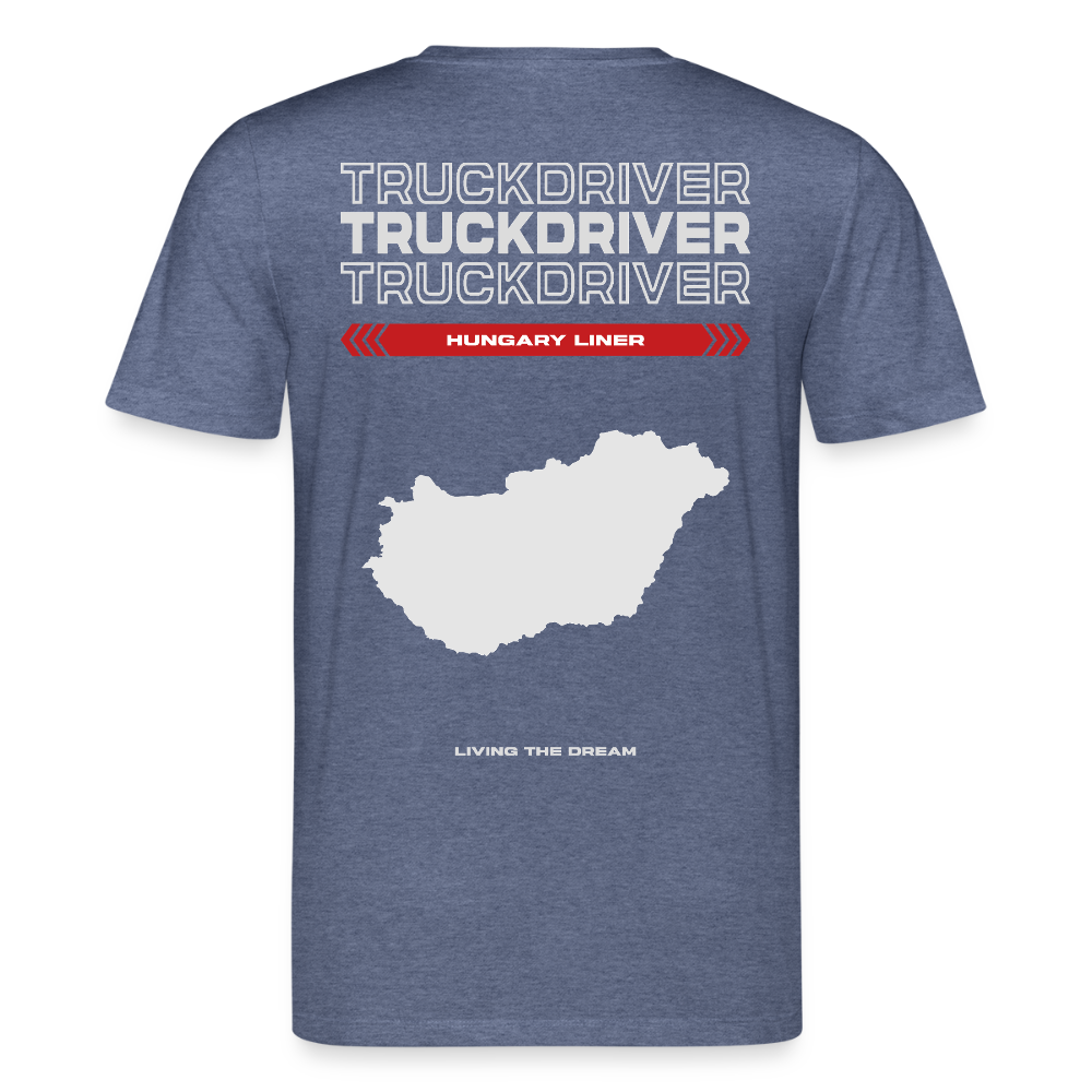 HUNGARY Liner - T-shirt - dark heather blue