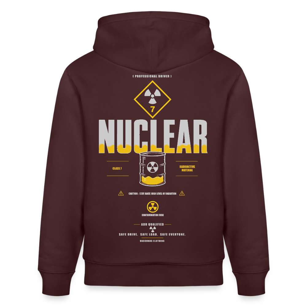 NUCLEAR ADR V1 - Hoodie - maroon