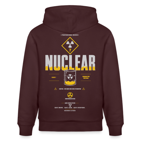 NUCLEAR ADR V1 - Hoodie - maroon