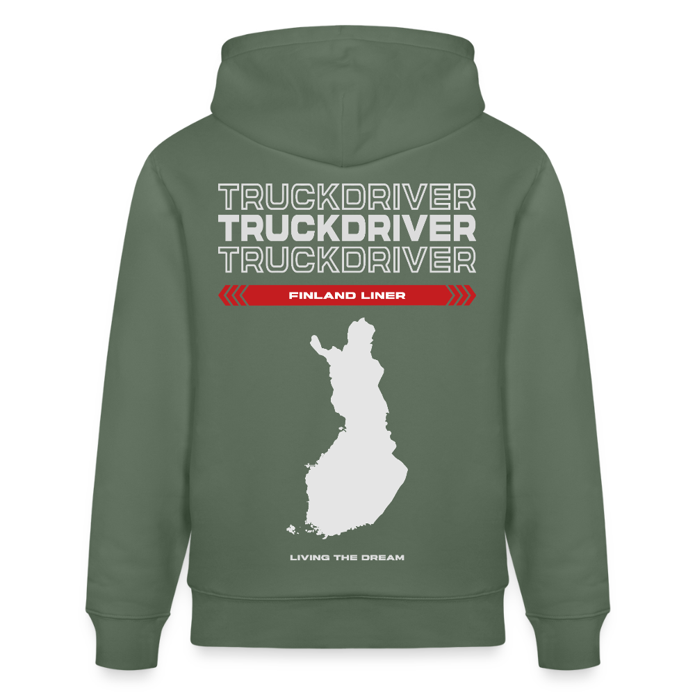 FINLAND Liner - Hoodie - cypress green