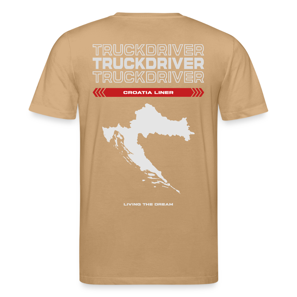 CROATIA Liner - T-shirt - caramel 