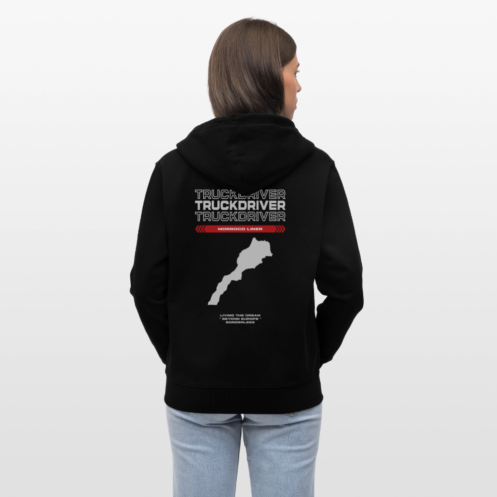 MORROCO Liner - Zipped Hoodie - black