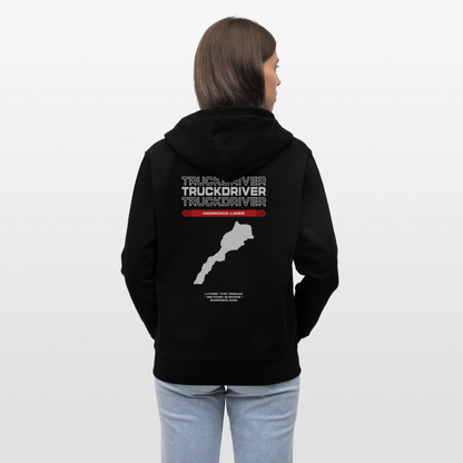 MORROCO Liner - Zipped Hoodie - black