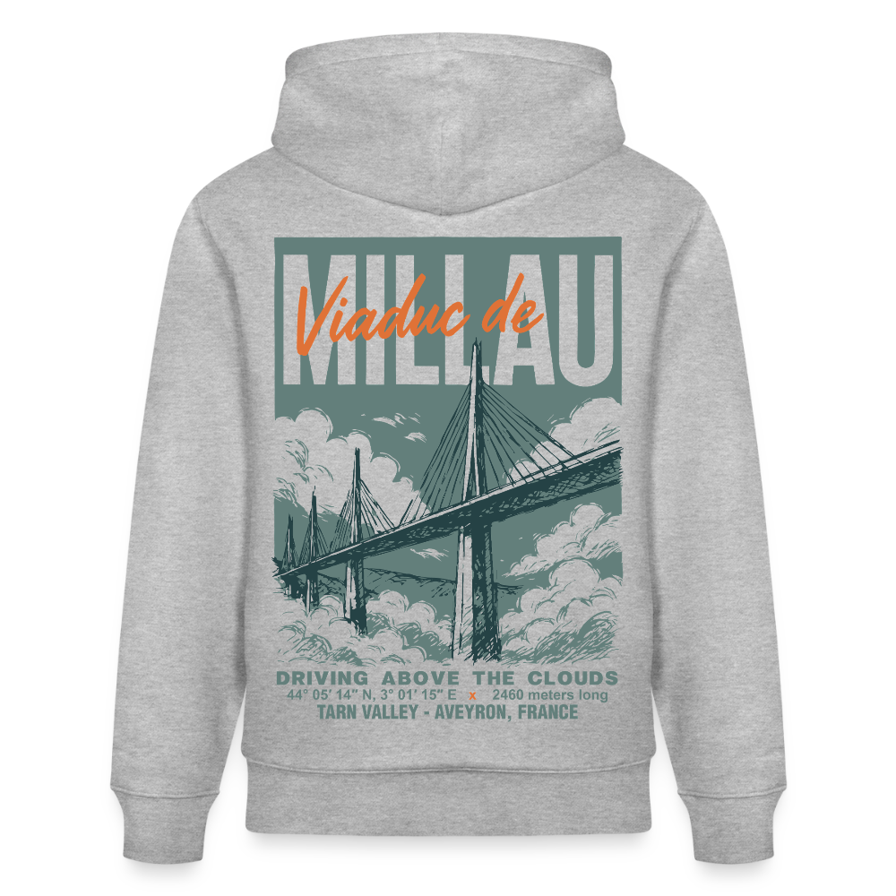 VIADUC DE MILLAU - Hoodie (more colors) - heather grey