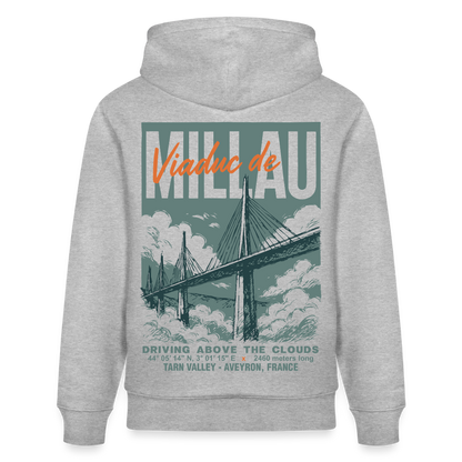 VIADUC DE MILLAU - Hoodie (more colors) - heather grey