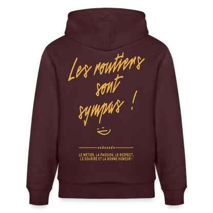 LES ROUTIERS SONT SYMPAS - Hoodie - maroon